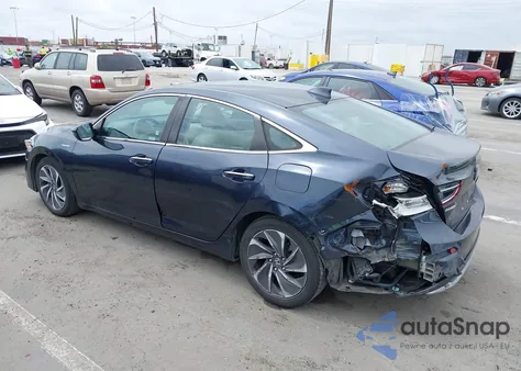 2019 Honda Insight Touring from USA, damaged, VIN 19XZE4F97KE013246